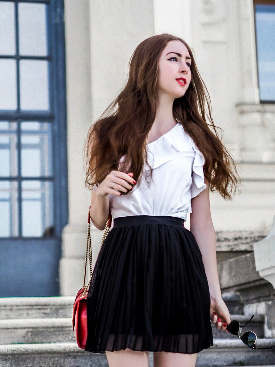 Falda Tul Nina Celeste